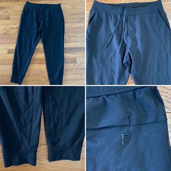 Public Rec $108 All Day Every Day Jogger Pants Mens 34” x 30” BLK EUC - Picture 3 of 16